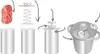 Diagram showing the steps for using a Schinkenkocher (ham cooker). Produktbild-Vorschau