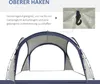 Sunny Garden Pavillon, wetterfest mit Fiberglas + Polyester Produktbild-Vorschau 4