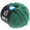 A ball of green yarn with a label. Produktbild-Vorschau