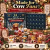 2er 3D Highland Cow Adventskalender mit nummerierten Produktbild-Vorschau 7