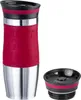 WELLGRO Thermobecher 400 ml + 1 Extradeckel - Edelstahl Produktbild-Vorschau 2
