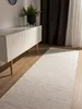 benuta Teppich Wohnzimmer Baumwollteppich Ron Creme 70x200 Produktbild-Vorschau 2