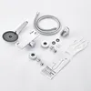 Badewannenarmatur Wasserfall mit Handbrause Chrom Messing Produktbild-Vorschau 6