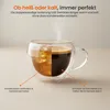 Goliving Doppelwandige Kaffeegläser – Kaffeetassen – Gläser Produktbild-Vorschau 5