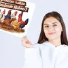Freilaufende Hühner - Tor geschlossen halten Metallschild Produktbild-Vorschau 3