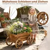 COSTWAY Blumenwagen Holz, Blumenständer mit 4 Produktbild-Vorschau 4