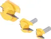 3PCS 1/2in stopka Router Bit 45 stupňov lepidlo kĺb Lock Náhľad obrázku produktu 7