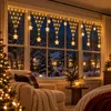 5x0,6 meter LED-lichtgordijn, kerst, sterren, lichtketting, Productafbeelding-voorbeeld 6