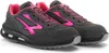 A pair of grey and pink safety shoes. Podgląd zdjęcia produktu