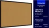 Lavagna in Sughero con Cornice Nero in Legno 90x60cm, Anteprima dell’immagine prodotto 2