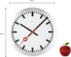 NeXtime 3999ST, Zeď, Hodiny, Kruh, Hliník, Bílá, Hliník, Náhled obrázku produktu 5