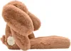 A plush toy rabbit is shown against a white background. Voir les images du produit