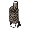 Einkaufswagen mit Rädern, Jutetasche, 33 l Produktbild-Vorschau 7