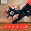 Pinza per forare con righello – Pinza per forare revolver Anteprima dell’immagine prodotto 4
