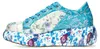 Laura Vita Damen Sneaker Pailletten floral Ornament Plateau Produktbild-Vorschau 4