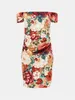 Mini tunica GUESS da donna in fantasia floreale OFF Anteprima dell’immagine prodotto 6