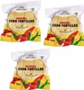 3x Tortillas vegane genuine messicane con nixtamal 500g Anteprima dell’immagine prodotto 1