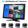 4 X AHD 1080P Caméra de recul Enregistreur Système de recul Voir les images du produit 1
