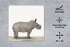 MuchoWow® Mauspad Mousepad Rhinozeros - Tiere - Jungen - Produktbild-Vorschau 2