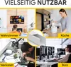 Kabelkanal aus hochwertigem PVC weiß Kabelleiste 2m - 1 Produktbild-Vorschau 6