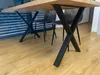 2 pezzi X Gambe del tavolo in metallo nero 70cm Anteprima dell’immagine prodotto 14