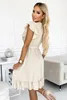 Numoco Minikleid für Frauen Corneli beige Universal Produktbild-Vorschau 3