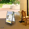 4 ks reklamních cedulí A-Frame reklamní tabule 60*90 cm Náhled obrázku produktu 4