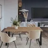 KOLM Piano laminato rovere craft 180 x 95 cm per scrivania, Anteprima dell’immagine prodotto 4