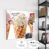 Magnettafel 30x30cm Pinnwand Whiteboard beschreibbar - Produktbild-Vorschau 4