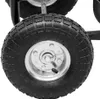 Kaminholzwagen Brennholzwagen 80 kg Traglast – luftbereift, Produktbild-Vorschau 6