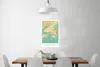 MuchoWow® Poster Karte - Hongkong - Stadtplan - Vintage - Produktbild-Vorschau 2