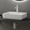 doporro Lavabo Vasque à Poser en Céramique Rectangulaire Voir les images du produit 6