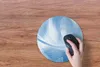 MuchoWow® Mauspad Mousepad Blau - Acrylfarbe - Gestaltung Produktbild-Vorschau 3