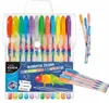 Stylos gel pailletés, fluo et métalliques 36 couleurs Kidea Voir les images du produit 6