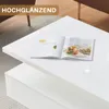 CLIPOP Table basse,110x60x38cm Table de salon,Sofatique Voir les images du produit 3