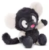 Nici Kuscheltier Lemur Ruffi, Recycling-Polyester, Grau, Produktbild-Vorschau 3