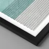 Gerahmtes Poster - Schwarzer Rahmen - Abstraktion Modern Produktbild-Vorschau 2