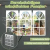 Pavillon de jardin QEENTOE, 3x6 mètres, anthracite, tente Voir les images du produit 5
