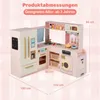COSTWAY : cuisine pour enfants avec poubelle, réfrigérateur Voir les images du produit 2