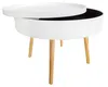Table basse ronde avec rangement, 60 cm Voir les images du produit 2