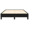 vidaXL Bettgestell ohne Matratze Schwarz 120x200 cm Stoff Produktbild-Vorschau 4