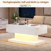 MODFU Couchtisch Wohnzimmertisch LED für Wohnzimmer, Produktbild-Vorschau 5