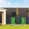 ESTEXO Mülltonnenbox Anthrazit, 3 abschließbare Türen, mit Produktbild-Vorschau 6