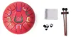 Tambourine musicale rouge pour enfants avec 11 notes Moulin Voir les images du produit 5
