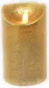 Anna's Collection Stumpfe Kerze - LED - gold - 10 cm Produktbild-Vorschau 8