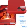 EAZY CASE Silikonhülle für Apple iPhone 13 Mini Silikon Produktbild-Vorschau 3