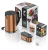 Arendo 2-teiliges Frühstücksset - Edelstahl Wasserkocher Produktbild-Vorschau 7