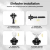Wiltec Kugelleuchte Ø 30 cm mit Erdspieß, Gartenleuchte 40 Produktbild-Vorschau 6