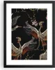 Gerahmtes Poster - Schwarzer Rahmen - Asiatisch Vögel Produktbild-Vorschau 1