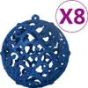 vidaXL 100dílná sada vánočních cetek Blue Náhled obrázku produktu 3